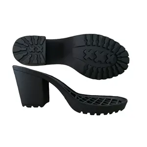 Женские модные ботинки на высоком каблуке, новый дизайн, Высококачественная подошва из ТПР для женщин