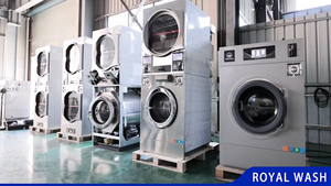 เครื่องอบผ้าแบบซ้อนได้สำหรับเชิงพาณิชย์ |   เครื่องซักผ้าความจุสูงสำหรับโรงแรม อพาร์ตเมนต์ ร้านซักรีด เครื่องอบผ้าแบบซ้อนได้สำหรับเชิงพาณิชย์ - Product Image 1