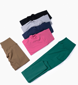 Precio de fábrica Leggings de gimnasio de cintura alta Ropa de yoga Leggings atléticos Pantalones deportivos para gimnasio - Product Image 6