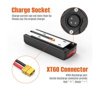 Batterie au lithium pour vélo électrique 48V 20AH avec support arrière, communication RS485, BMS 30A pour moteur 1000W, chargeur 3A inclus