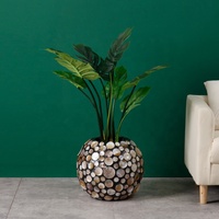 Vase en forme de coquille en feuille de perle, rectangulaire, de grande qualité, décoration pour la maison, vente pour les pays-bas, offre spéciale
