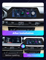 Lecteur DVD de voiture Mekede Android 12 8 + 256GB pour BMW X5 F15 X6 F16 NBT EVO système écran partagé Mirror Link voiture-play + autoradio