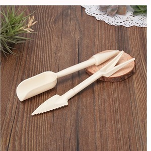 Juego de herramientas de jardinería, trasplantador de plástico rosa ligero para plantar suculentas - Product Image 3