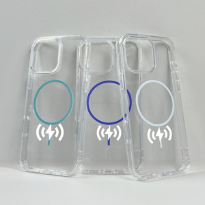 1800 Gauss Trong Suốt Trở Lại Từ Trường Hợp Đối Với <span class=keywords><strong>iPhone</strong></span> 16 E 15 <span class=keywords><strong>Pro</strong></span> Max 14 13 <span class=keywords><strong>7</strong></span>/8 XR Mới Đến Chống Sốc Biểu Tượng Tùy Chỉnh Phoone Trường Hợp - Product Image 1