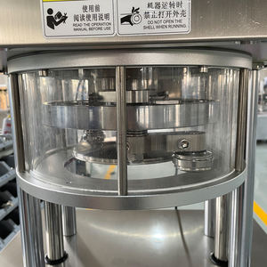 Machine de scellage semi-automatique électrique pour boissons, noix, lait en poudre, avec vide et azote pour l'emballage en boîte - Product Image 6