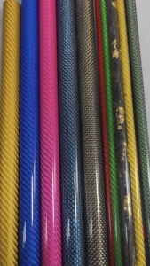 <span class=keywords><strong>Tube</strong></span> hybride <span class=keywords><strong>carbone</strong></span>-<span class=keywords><strong>kevlar</strong></span>-aramide 3K à armure toile, haute résistance aux impacts pour l'aérospatiale et l'équipement sportif - Product Image 2