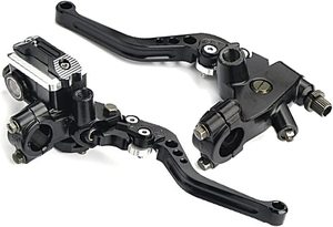 Juego de Palancas de Freno y Embrague para Motocicleta de 22 mm (7/8 Pulgadas), Manillar de Motocicleta, Cilindro Maestro de Freno, Depósito, Controles para Motocicleta Todoterreno - Product Image 2