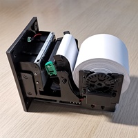 Imprimante thermique de tickets et reçus TOP TGP58, interface Pulse/RS232, format de papier max. 56 mm, noir et blanc, certifiée CE/FCC/ROHS, garantie 1 an
