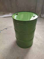 Fûts d'huile fermés en acier d'une capacité de 55 gallons de 209L