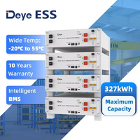 Batería de Litio de Bajo Voltaje Deye SE-G5.1Pro-B LiFePO4 51.2V 100Ah 5kwh 5.12kwh, Paquete de Baterías de Almacenamiento de Energía Solar para el Hogar