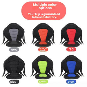 Coussin de siège pratique en PVC avec sac de rangement pour planche de surf, canoë, bateau à <span class=keywords><strong>la</strong></span> dérive, kayak, surf - Product Image 3