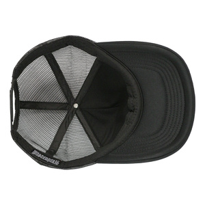 Casquette Trucker Veracap HN0001 en Maille Intégrale Marron Jaune Mousse Noire, Ajustable, pour le Cyclisme et le Golf, Protection Solaire, Modèle Designer, Vente en Gros - Product Image 6