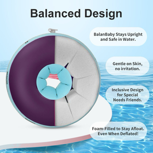 Flotador de Brazo para Bebés, Anillo de Natación de Esponja de PVC, Ligero, Seguro, Ayuda de Entrenamiento, Fácil de Transportar, para Piscina y Playa - Product Image 5