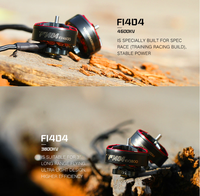 Moteur FPV miniature électrique T-Hobby F1404 personnalisé OEM ODM, longue autonomie, efficace, fabricant économique, longue portée, 2,5-4 pouces