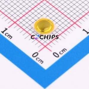 YTS-C002-2 Tactile Switch SMD Switch Single Pole Single Throw Round Button 2.5N Vertical Mount - Product Image 1