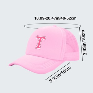 Gorra de Béisbol Explosions 26 Letras, Nueva, para Hombre y Mujer, con Letras Bordadas, Estilo Urbano, 100% Poliéster - Product Image 4