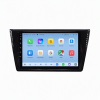 2 Din 8+256Gb Pemutar Video Multimedia Android Mobil GPS Navigasi Radio dengan Wireless Carplay untuk DongFeng Scenery 580