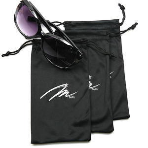 Personalisierter Maßgefertigter Designer Weicher Mikrofaser-Brillenbeutel mit Kordelzug für Brillen und Sonnenbrillen - Product Image 5