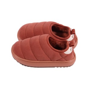 Pantoufles matelassées pour femmes <span class=keywords><strong>Paul</strong></span> Frank, doublure en fausse fourrure, pantoufles d'intérieur chaudes pour l'hiver avec semelle en EVA bicolore antidérapante - Product Image 3