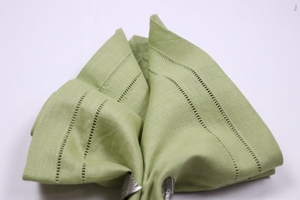 Servilletas de Lino Bordadas de Lujo, Elegantes Servilletas Decorativas de Tela para Mesa - Product Image 4