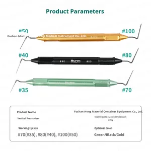 Tandpulp Handmatige Vulinrichting, Tandwortelkanaalvulling Verticale Drukapparaat - Product Image 3