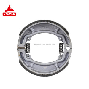 ผ้าเบรกมอเตอร์ไซค์ KAMTHAI สำหรับ RX125 <span class=keywords><strong>RXZ</strong></span> RS100 ผ้าเบรกเซรามิกไฟเบอร์ สำหรับ BAJAJ BOXER CT100 ด้านหลัง AKT NKD <span class=keywords><strong>125</strong></span> - Product Image 1