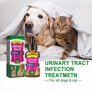 Complément alimentaire liquide à la canneberge pour chiens : soutien naturel des voies urinaires et de la vessie en cas d'infection urinaire - Product Image 2