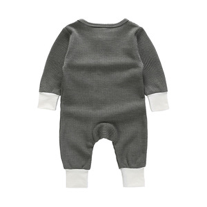 ชุดเสื้อผ้าเด็กแบบวาฟเฟิลคอตตอนขายส่ง ชุดเข้าชุดสำหรับเด็ก 2 ชิ้น - Product Image 6