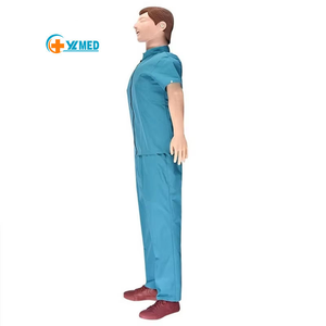 Manekin Pelatihan <span class=keywords><strong>CPR</strong></span> Model Pengajaran Sekolah Kedokteran, Boneka <span class=keywords><strong>CPR</strong></span>, Pelatihan Pertolongan Pertama, Jas Biru Medis Berkilau 16 kg - Product Image 1