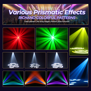 Профессиональный светодиодный прожектор с движущейся головой 120 Вт, 5 режимов DMX512, голосовое управление, RGBW, IP33, 14 каналов, для дискотек, диджеев, свадеб и вечеринок - Product Image 5