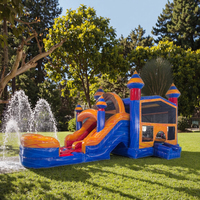 Tumbona Motorizada para Piscina THL, Plegable, 8*4m, PVC, Inflable, Flotador para Piscina y Parque Acuático al Aire Libre