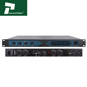 Paulkitson P650 Chuyên Nghiệp Kỹ Thuật Số 4X600W 4-Kênh 1U Âm Thanh Khuếch Đại Công Suất Lớp D 8Ω & 4Ω Trở Kháng Vỏ Kim Loại - Product Image 2