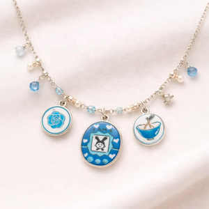 El Diario |   Colgante de Plata Pintado a Mano en Acero Inoxidable para la Creación de Joyas |   Impermeable, Hipoalergénico y Duradero - Product Image 4