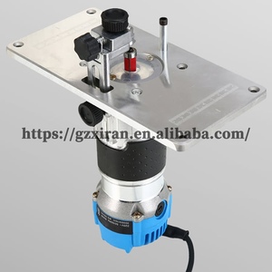 Fraiseuse manuelle <span class=keywords><strong>800W</strong></span> pour le travail du bois, défonceuse électrique avec tige de 1/4 pouce, fraise à bois pour machine à découper le bois - Product Image 3