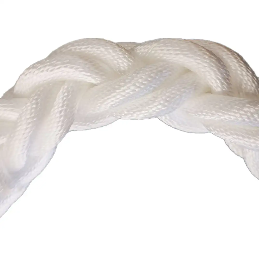尾を係留するためのナイロンポリアミド繊維ロープ中国工場高品質8ストランドカスタム編組
