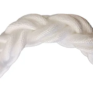 China fábrica personalizar 8 fios trança corda de nylon poliamida corda de fibra para amarração