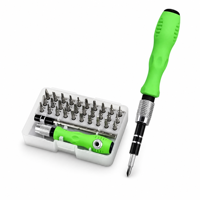 Set Obeng Presisi 32 in 1 Dengan Bit Magnetik untuk Perbaikan Ponsel, Laptop, Tablet, dan Pekerjaan Elektronik