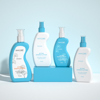 Emballage cosmétique en plastique PE de haute qualité, flacon pulvérisateur pour toner avec pompe, 100 ml, 150 ml, 250 ml