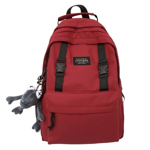 Mochila Campus Color Sólido Japonés-Estilo Minimalista - Product Image 4