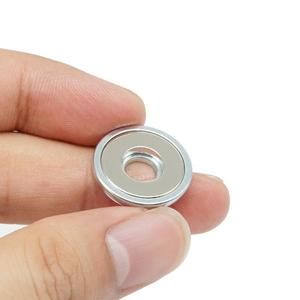 D19.2*3.5mm 링 컵 자석 구멍이 있는 자석 고정기 네오디뮴 철 붕소 강력 자석 포트 자석 부품 - Product Image 3