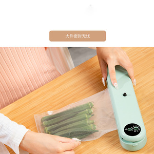 Sellador de alimentos al vacío de 30 cm, máquina de sellado eléctrica automática para uso doméstico, para conservar la frescura - Product Image 1