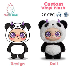 Jouet en peluche hybride en coton PP brodé sur mesure en gros pour le soulagement du stress, le merchandising culturel et le prototypage rapide (CPC) - Product Image 1