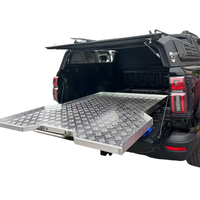 Bandeja Deslizante Personalizada de Aleación de Aluminio para Camioneta, Bandeja de Carga para Maletero de Coche para Toyota Dodge Ram 1500 Ford F150 Hilux BYD Shark