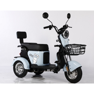 Vente en gros Offres Spéciales petit tricycle 3 roues cyclomoteur scooter électrique 48V 600W ville loisirs tricycle électrique avec siège enfant pour adulte - Product Image 2