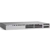 Cisco C9200L-24T-4G-E 9200L Switch Jaringan Data 24-Port dengan 4x1G Uplink Ethernet POE Fungsi SNMP QoS