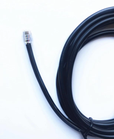 Cable de Control de Programación de Interfaz Serial USB a RS232 con Blindaje de Lámina para Impresora, Cámara, Escáner de Código de Barras