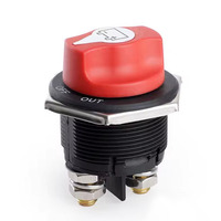 Interrupteur d'isolateur de batterie de qualité marine 50A 100A 200A 300A DC 12V 24V étanche bateau voiture Yacht RV contrôle de l'alimentation d'urgence