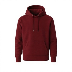 French Terry Cotton <b>Hoodie</b> Men Regular Fit Custom Front Print Casual Pullover Autumn <b>Lightweight</b> Breathable Sweatshirt Wholesale - Product Image 3