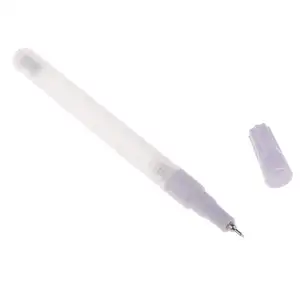 子供の絵のためのインク詰め替え可能な空のフェルトチップペンのないフラットチップ透明アートマーカー