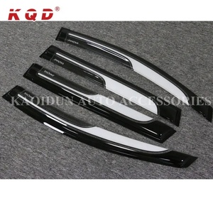 Nouvel accessoire extérieur automobile design noir, pare-pluie et pare-soleil pour vitres et portes de voiture, compatible Toyota INNOVA - Product Image 1